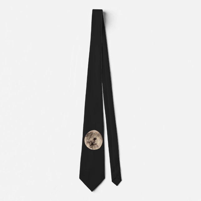fremder Mond alien moon Tie (Front)