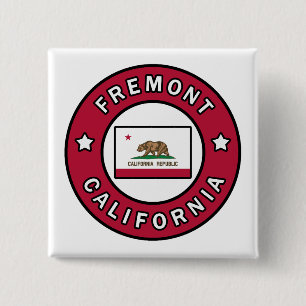 Fremont California 15 Cm Square Badge