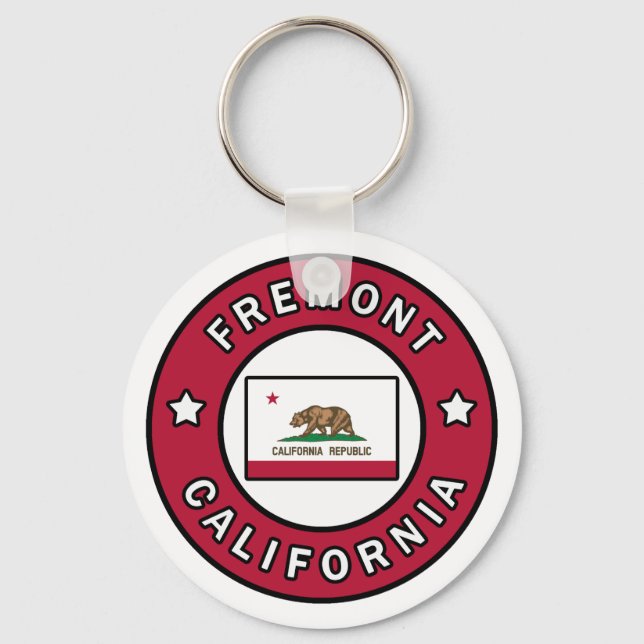 Fremont California Key Ring (Front)