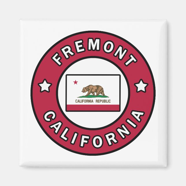 Fremont California Magnet (Front)