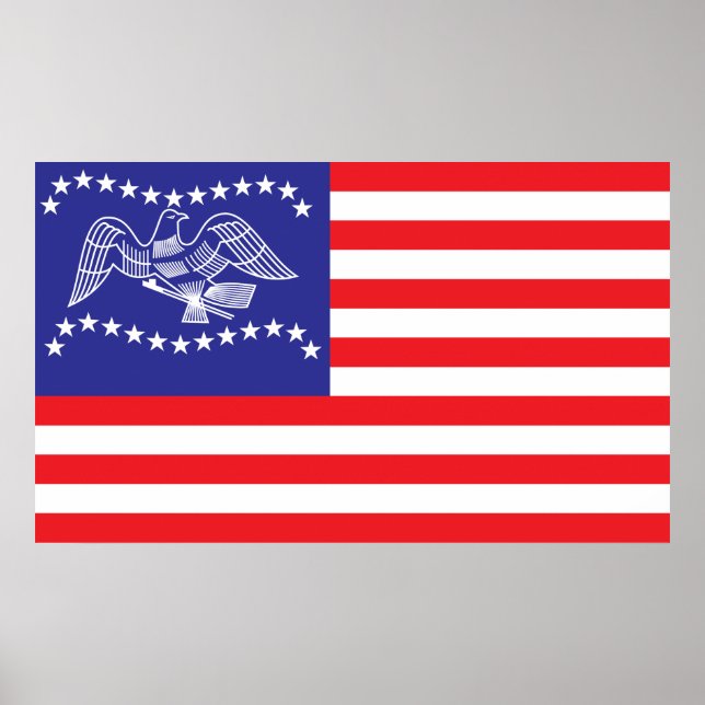 Fremont city flag poster (Front)