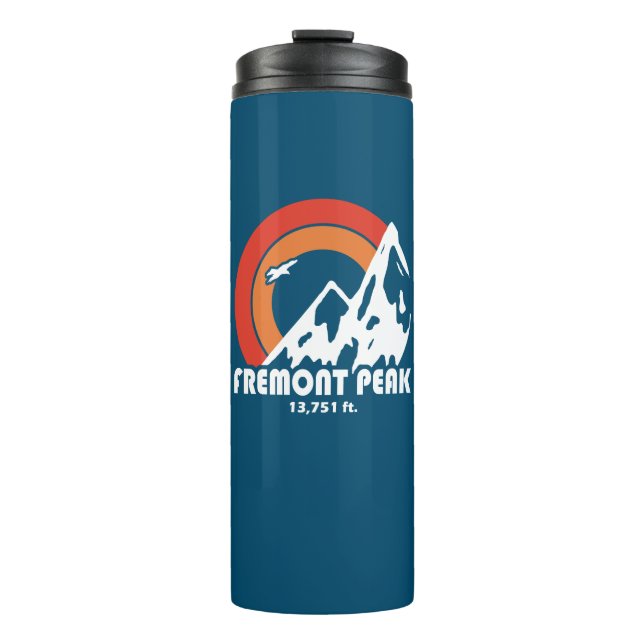 Fremont Peak Wyoming Sun Eagle Thermal Tumbler (Front)