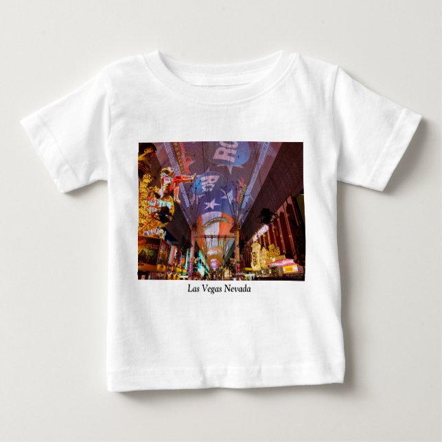 Fremont Street Experience Baby T-Shirt (Front)