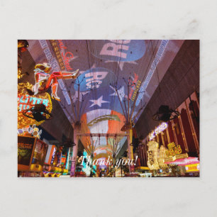 Fremont Street Experience Postcard