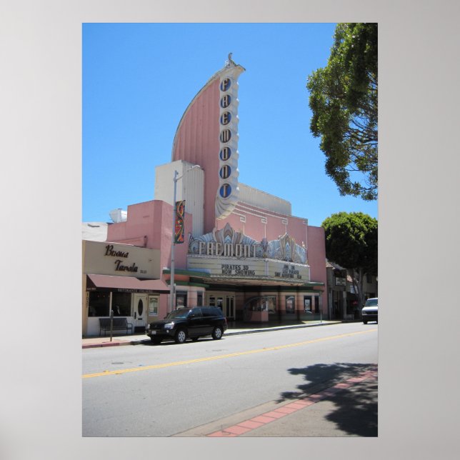 Fremont Theatre, 2011, San Luis Obispo Poster (Front)
