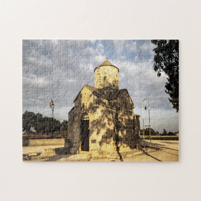 Frenaros Ayios Andronikos Church Cyprus. Jigsaw Puzzle (Horizontal)