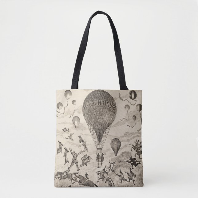 French Advertisement For Balloon Manufacturer Tote Bag (Front)