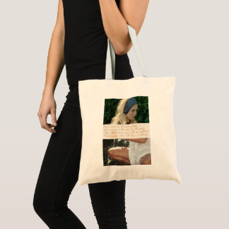 French aesthetic tote bag