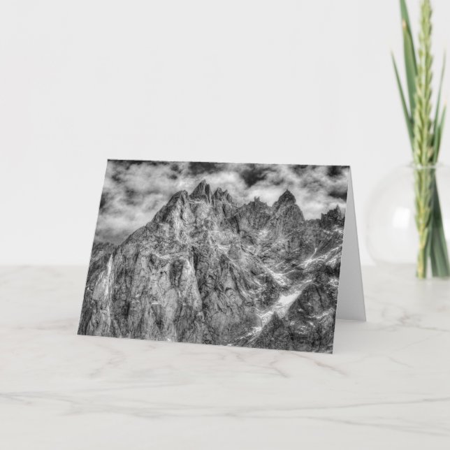 French Alps Chamonix  Card (Front)