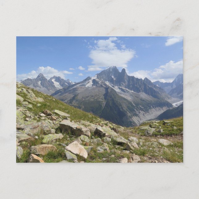 French Alps Chamonix Postcard (Front)