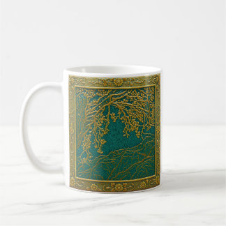French Alps Gold Lemon Teal Shades Coffee Mug