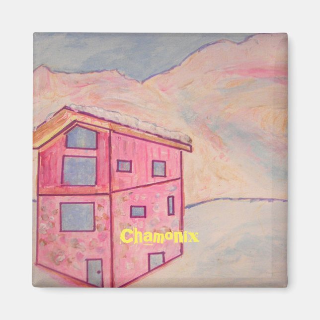 French Alps Magnet (Front)