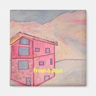 French Alps Magnet