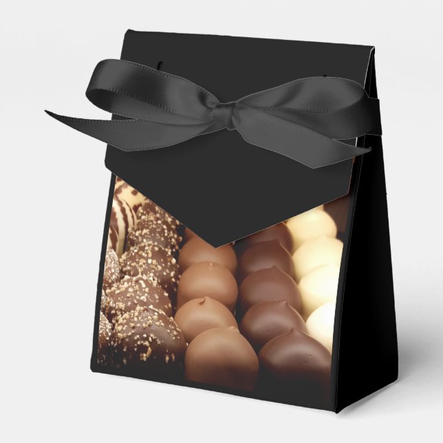 French Alsatian Chocolate Favour Box (Front Side)
