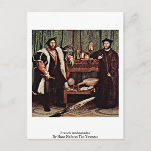 French Ambassador By Hans Holbein The Younger Postcard