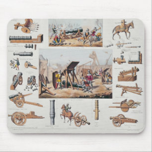 French artillery from the 14th and 15th centuries mouse pad
