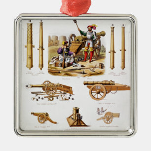 French artillery metal ornament