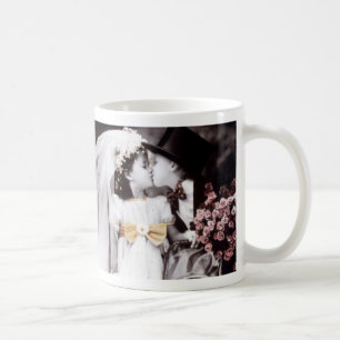 French Artist Poulbot (1879 - 1946 ) Les Amoureux Coffee Mug