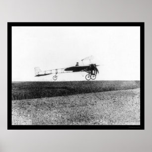 French Aviator Louis Bleriot 1909 Poster