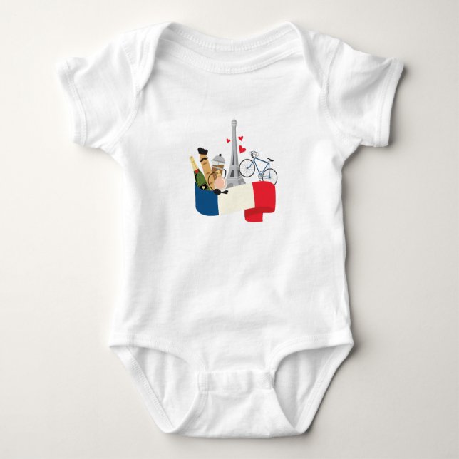 French Baby Bodysuit (Front)