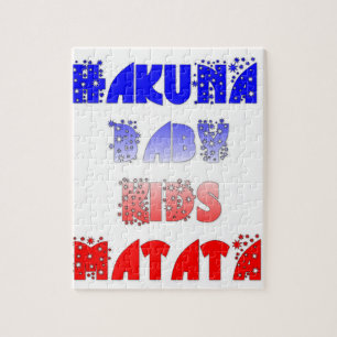 French Baby Kids Hakuna Matata.png Jigsaw Puzzle