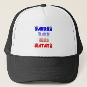 French Baby Kids Hakuna Matata.png Trucker Hat