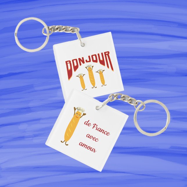 French baguette keychain (Creator Uploaded)