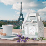 French Bakery Cafe Patisserie Grey Favour Box<br><div class="desc">This cute french cafe/bakery/patisserie favour box features a french patisserie/bakery/cafe storefront in grey. Perfect for birthdays,  baby showers,  bridal showers,  weddings and any occasions. Personalise for your needs. You can find more matching products at my store.</div>