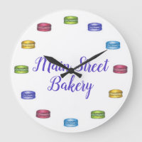 French Bakery Macaron Cookies Pastry Personalised