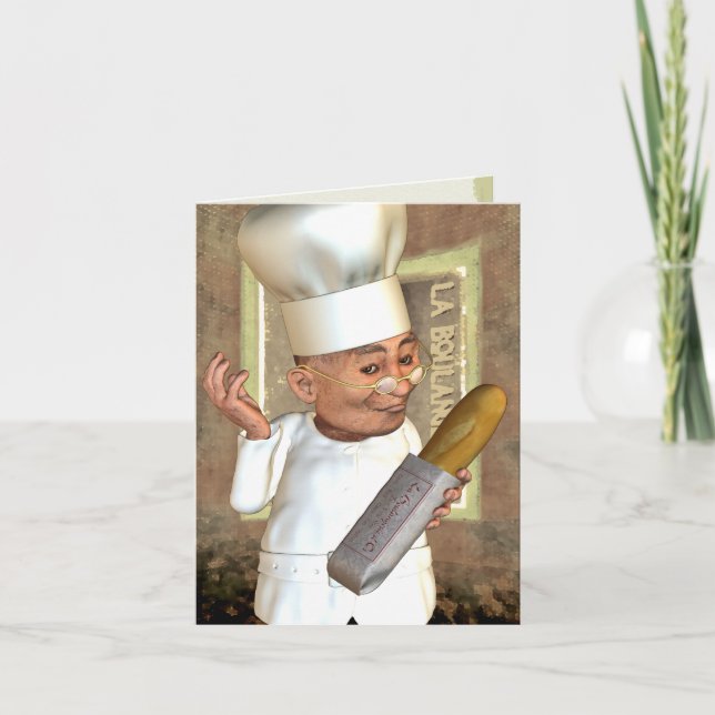 French Bakery Personalised Cards (Front)