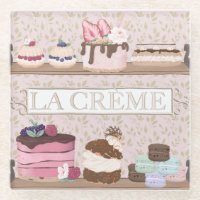 French Bakery Shop Pastries Macarons Tortes