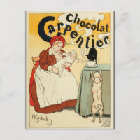 French Belle Epoque vintage poster postcard