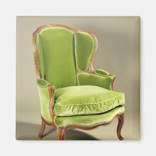 French bergere chair, c.1725 magnet