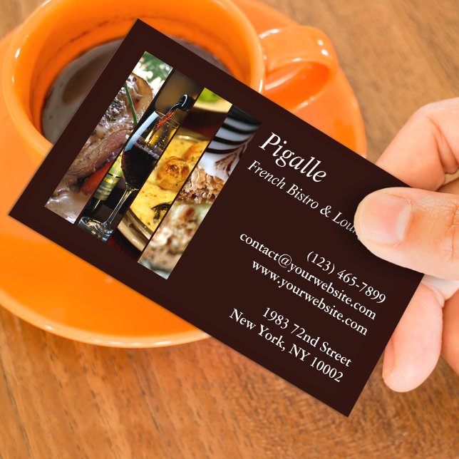 French Bistro Business Card (Creator Uploaded)