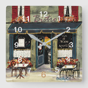 French Bistro wall clock