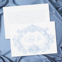 French Blue Rococo Regal Vintage Elegant Wedding