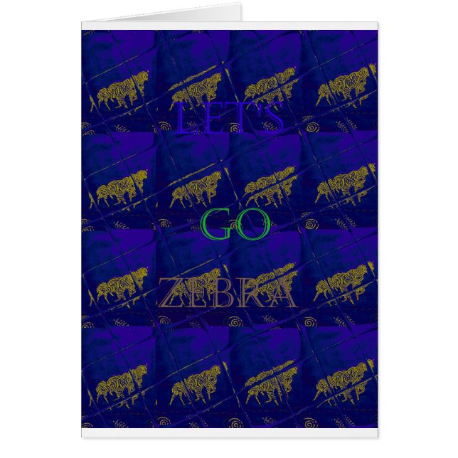 French Blue  Safari  Lets Go Zebra  Hakuna Matata  (Front)