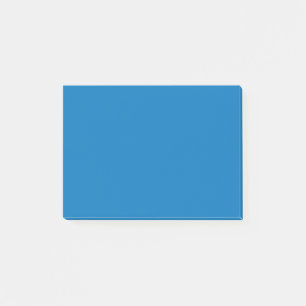 French Blue Solid Colour Post-it Notes
