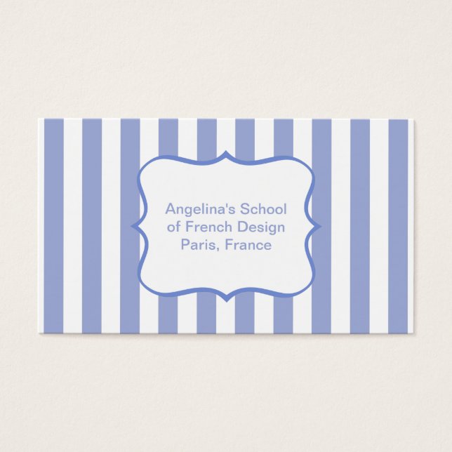 French Blue Stripes (Front)