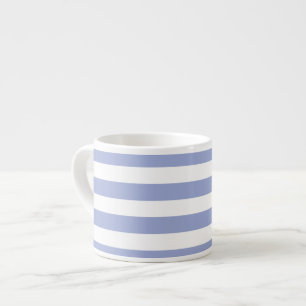 French Blue Stripes Espresso Cup