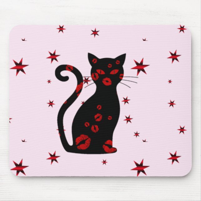 French:Bonne Soiree Mouse Pad (Front)