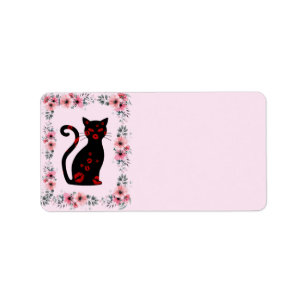 French:Bonne Soiree Return Address Label