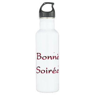 French:Bonne Soiree Water Bottle