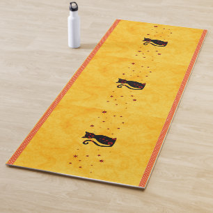 French:Bonne Soiree Yoga Mat