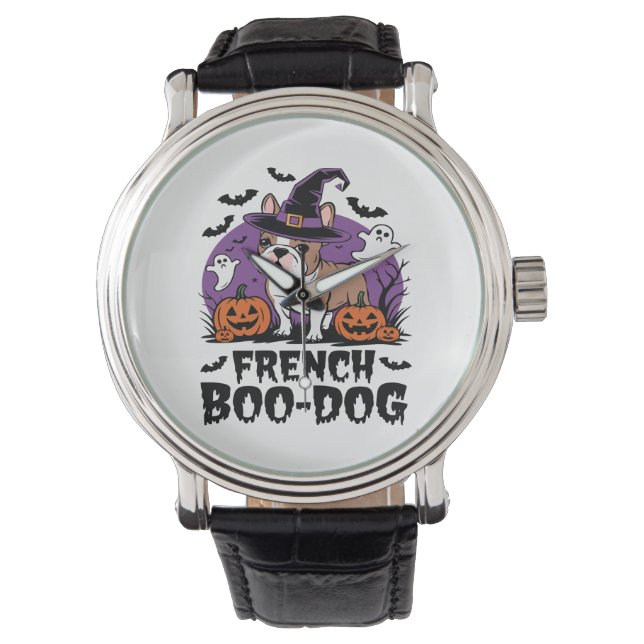 French Boo Dog – the Spookiest Pup Watch (Front)