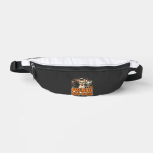 French Boo Dogs Halloween French Bulldog Design_1 Bum Bags
