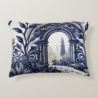 French Botanical Garden Decorative Cushion