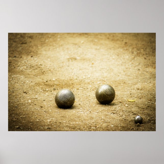 French Boules Poster (Front)
