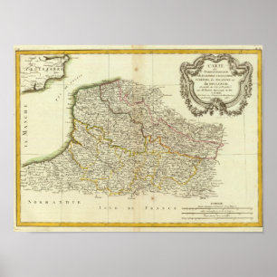 French Boundaries Poster