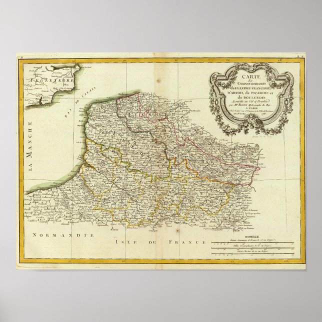 French Boundaries Poster (Front)